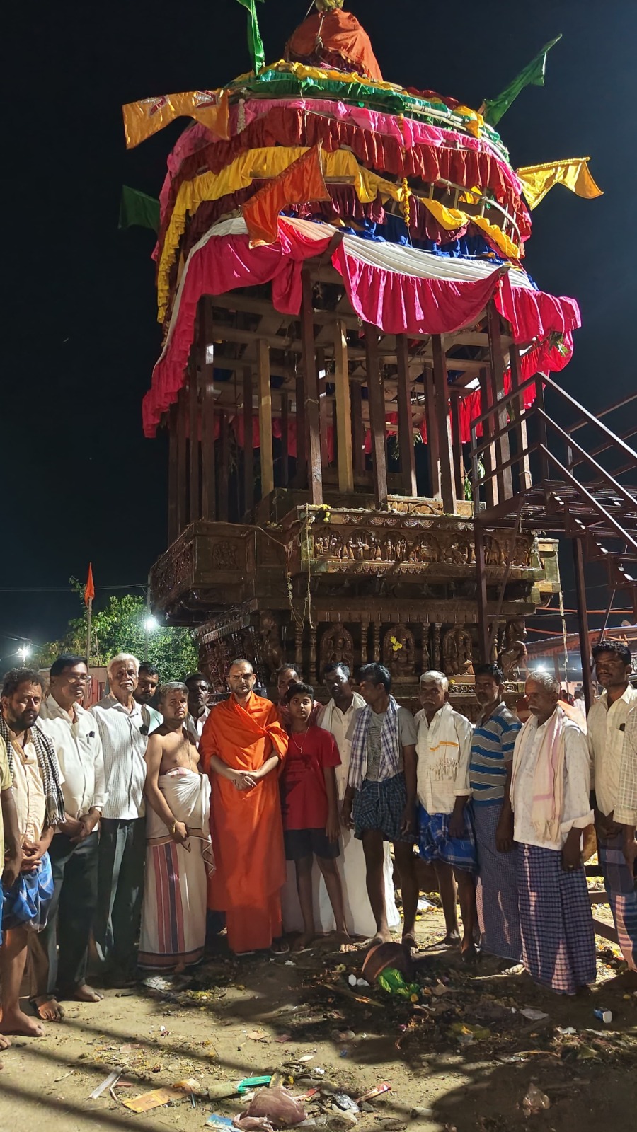 ಕೂನಿಕೆರೆ ಶ್ರೀ ಆಂಜನೇಯ ಸ್ವಾಮಿ ದೇವಸ್ಥಾನಕ್ಕೆ ನಂಜಾವಧೂತ ಸ್ವಾಮೀಜಿ ಭೇಟಿ: ನೂತನ ಮಂದಿರ ನಿರ್ಮಾಣದ ಪರಿಶೀಲನೆ