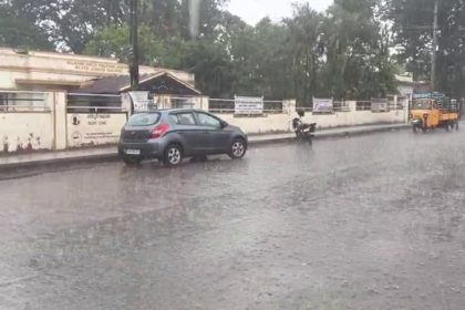 ಮಲೆನಾಡಿನಲ್ಲಿ ವರುಣನ ಅಬ್ಬರ; ಬಿಸಿಲ ಬೇಗೆಯಿಂದ ಕಂಗೆಟ್ಟಿದ್ದ ಜನತೆಗೆ ತಂಪು ನೀಡಿದ ಮಳೆ